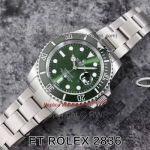 Copy Swiss Rolex Submariner SS Green Dial Green Ceramic Bezel Watch